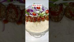 Protein Packed Crunchy Falafel #shorts #ytshorts #magicrecipes  Recipe given in description box