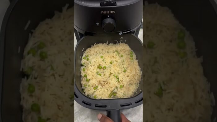 Pulao in Air fryer Recipe #food #pulao