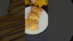 Quick airfryer puff  | chocolate puff recipe #shorts #short #youtubeshorts #trrndingshorts #viral