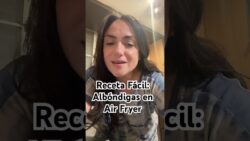 Receta Fácil: Albóndigas en el Air Fryer 🍽️ #receta #recetasfaciles #recetafacil #airfryer