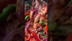 Receta de POLLO con VERDURAS a la AIR FRYER #shorts