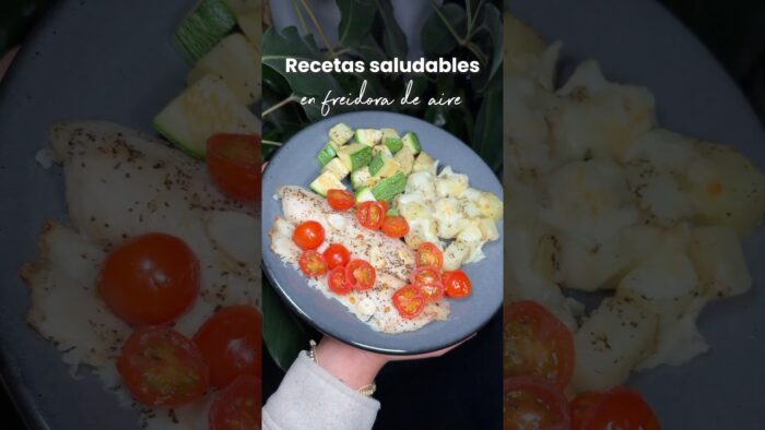 Recetas saludables en freidora de aire✨️ #freidoradeaire #airfryer #saludable #recetasaludable