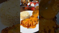 Red Thai Chicken in air fryer | Firecracker Sauce | garlic herb rice #recipe #dinner #airfryer #food