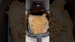 Roasted cashews in air fryer #shorts #trending #cooking #recipe #foodie #ytstudioes