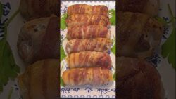 Rollitos de Lomo con Bacon Crujiente, Queso y Ciruelas – Una Delicia Fácil y Sorprendente