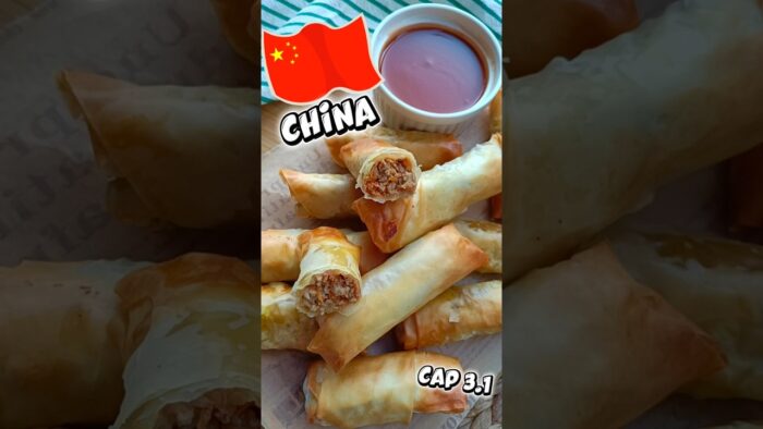 Rollitos de Primavera 🇨🇳 en #airfryer #freidoradeaire #recetasinternacionales #china #food #recetas