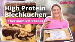 😍 Schneller Thermomix®  Kuchen: Protein Marmorkuchen vom Blech (so fluffig!) | Thermomix® Rezept