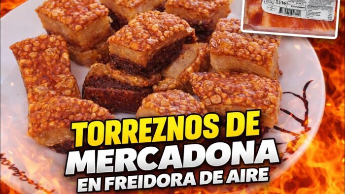 🔥TORREZNOS DE MERCADONA🟢 EXTRA CRUJIENTES EN FREIDORA DE AIRE (AIR FRYER) RECETA PASO A PASO brutal