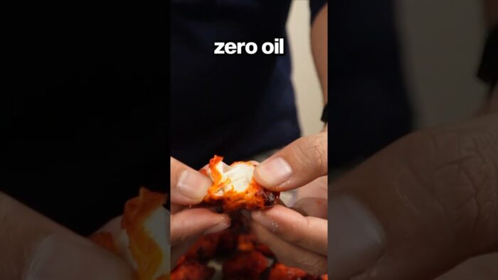Tandoori Chicken Air Fryer Recipe #shorts #tandoorichicken #chicken #recipe #airfryerrecipes