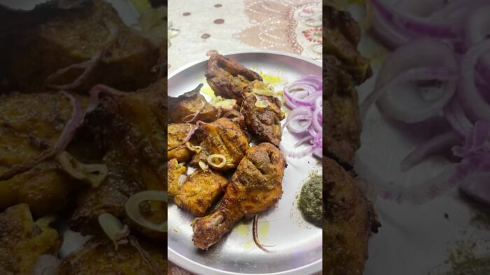 Tandoori chicken in air fryer #food #recipe #tandorichicken #chicken