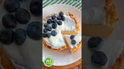 Tarta Yogur con Manzana 🍎 en #airfryer #singluten #sinazucar #recetasairfryer #viral #food #tarta