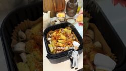 Tortilla de Huevo y Espinacas en Airfryer 🍳🥬 Receta Fácil y Rápida