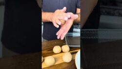 Tres ingredientes + pocos minutos! Pancitos de banana 🍌 RIQUÍSIMOS!
