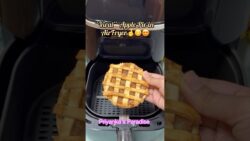 Try this “viral” Apple Pie in AirFryer🤞💕 || AirFryer Recipe #viral #ytshorts #trending #recipe