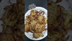 UP Style kanda bhajya In air fryer #cooking #recipe #youtubeshorts #upvasrecipe #maa