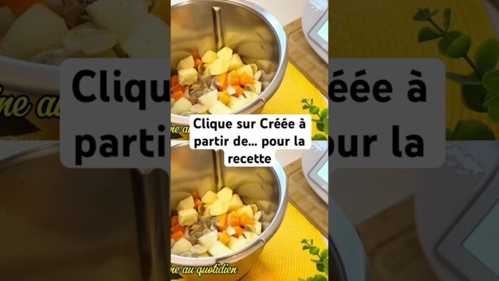 👉 Velouté express au TM6 🥣 | Rapide, onctueux et facile #macuisineauquotidien