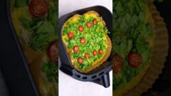 Viral Air Fryer Egg Recipe 🍳 | Full Video Linked #shorts #viral #airfryer