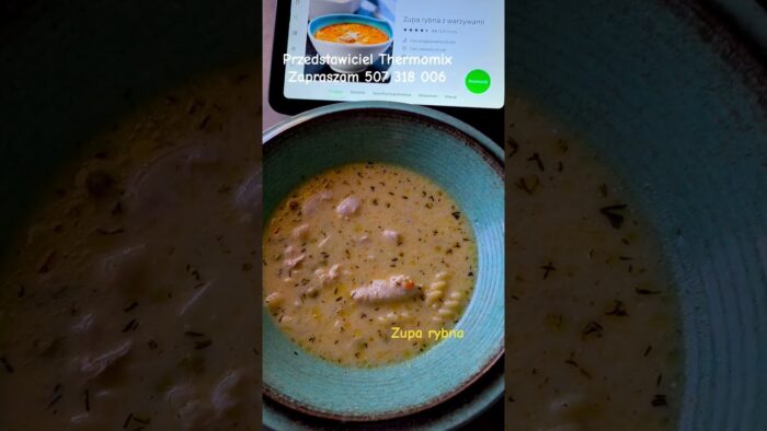 Zupa rybna z Thermomix  #Thermomix #przedstawicielthermomixsiedlce #zuparybna #zupazthermomix #obiad