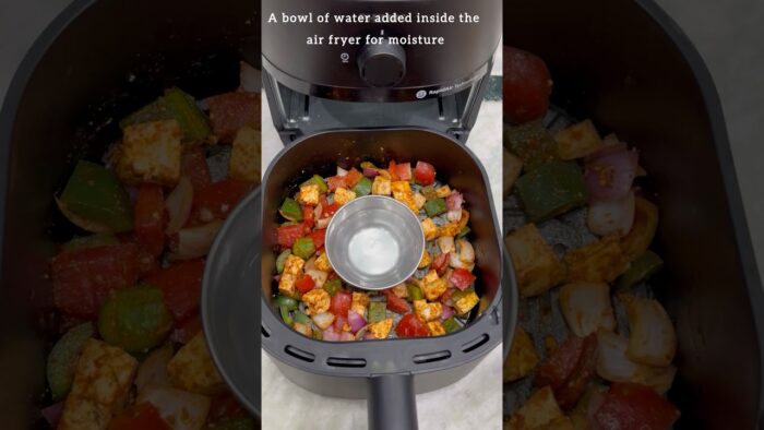 air fryer fried rice #shorts #food #ytstudioes #trending #airfryer #easyrecipe #friedrice
