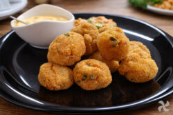 Albóndigas «fritas» en airfryer