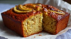 Banana bread sin gluten: bizcocho jugoso y fácil de preparar