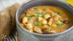 Garbanzos con setas