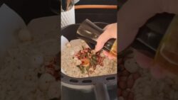 kurmure namkeen recipe in Airfryer |Airfryer recipes|#shorts #foodshorts #airfryerrecipes #snacks