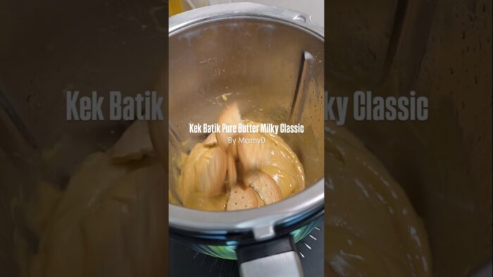 open order Kek batik pure butter milky classic area Kota Kinabalu 😍 #ThermomixAdvisorMalaysia