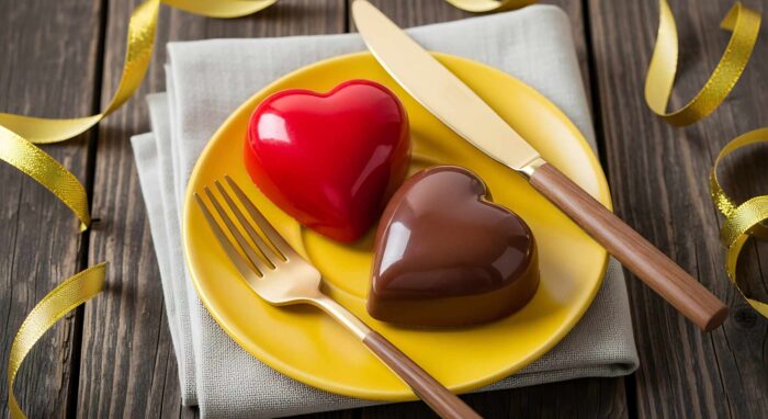 Recetas de comida romántica fáciles para sorprender en pareja