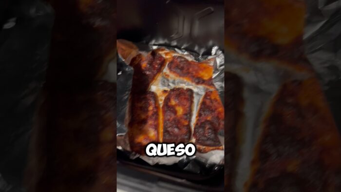🧀🔥 ¿Queda CRUJIENTE el queso frito en freidora de aire? 😱 #QuesoFrito #FreidoraDeAire #AirFryer