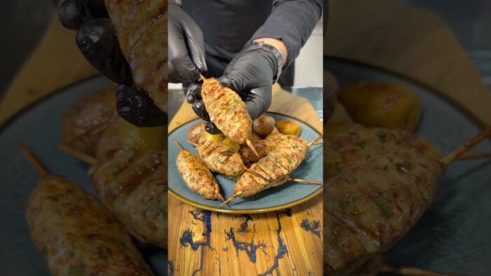 Люля кебаб в домашних условиях! #рецепт #новыйрецепт