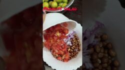 એરફ્રાયર માં ક્રિસ્પી સિંગદાણા સલાડ | Healthy Recipe #healthmix #Airfryer Peanut Salad