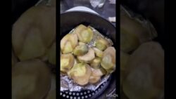 Sweet potato in air fryer #food #cooking #recipe #indianfood #foodshorts #foodie #health
