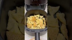 Crispy and tasty papad in air fryer #recipe #food #papad #easyrecipe #asmrsounds
