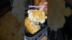 500 g Knöpfle — a quick and easy air fryer#airfryer #einfacherezepte #food #casserolerecipe #knöpfle