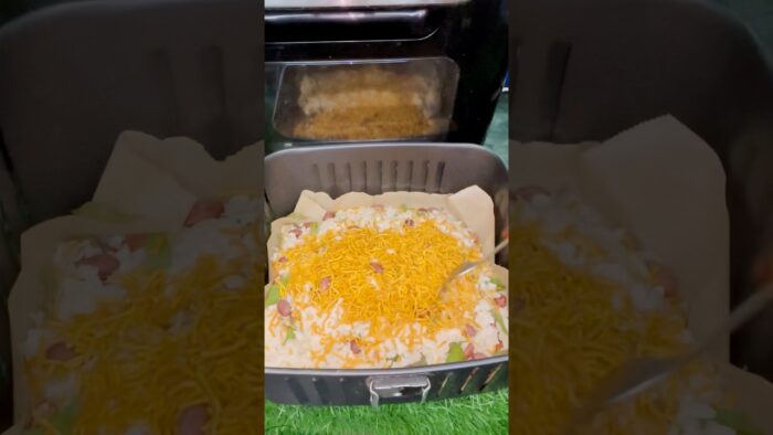 Air Fryer Crispy Chivda Recipe 😋 #shorts #roastedpoha #chivdarecipe #viralvideo