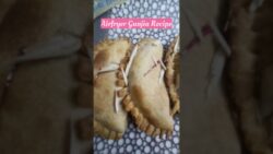 Airfryer Gunjia Recipe..No sugar..no Maida..no guilt.. healthy Gunjia.,♦️#shortvideo #reels