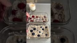 Avena horneada de 2 maneras en freidora de aire 🍓🍋 ¡Magia vegana en 15 minutos! #AvenaHorneadaEn ...