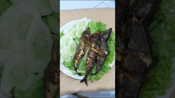 BIKIN IKAN BAKAR PAKAI AIR FRYER BISA SEENAK INI. COBAIN!!! #ikanbakar #airfryer #bakar #shorts