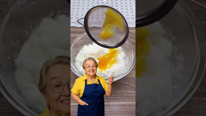 😱 BISCOITO DE POLVILHO NA AIRFRYER EM 10 MINUTOS! #shorts