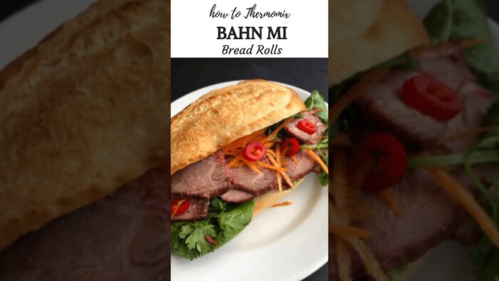 Bahn Mi – Vietnamese Bread Rolls (Thermomix)