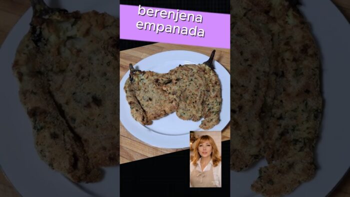 Berenjena crujiente en freidora de aire! #shorts #berenjena #airfryer  #freidoradeaire
