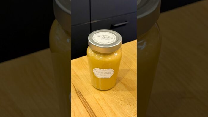 🥜 Beurre de cacahuète maison 1 seul ingrédient en 5 minutes au Thermomix 😋
