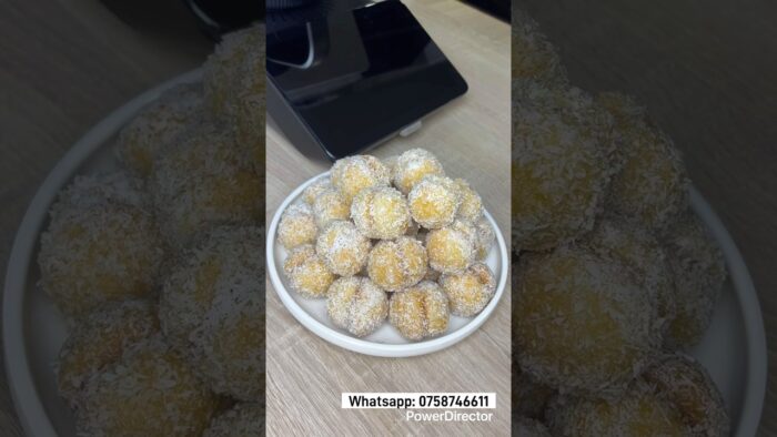 Boules de coco aux Thermomix #boulescoco #boulecoco #thermomix