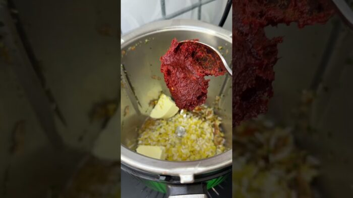 Buharda Kuru Patlıcan Dolması #thermomixtm7 #thermomixtürkiye #işbirliği