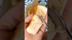 CHEESECAKE FIT DE CACAHUETE🥜 #cocina #receta #recetasfit #cheesecake #airfryer #freidoradeaire