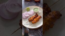 Chicken Tikka in Airfryer #shorts #ytshorts #viral #youtubeshorts #chicken #trending #airfryer