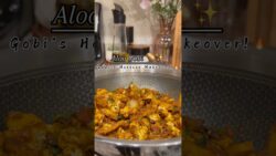 Crispy Air-Fried Aloo Gobi! ✨❤️😍❤️Save this recipe & share! #indianrecipes #viral