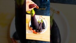 Crispy Air Fryer Brinjal Fry 😍👈| Baingan Fry in Minutes #shorts