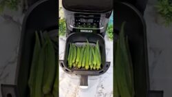 Crispy Okra Fry in Air Fryer | Healthy Bhindi Fry Recipe